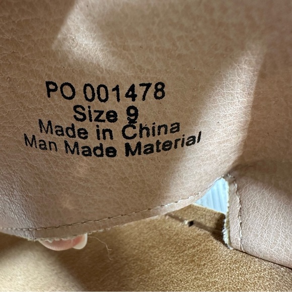 Journee Collection Mckell Tan Slip On Thong Wedge Platform Sandals #930 - Picture 11 of 11